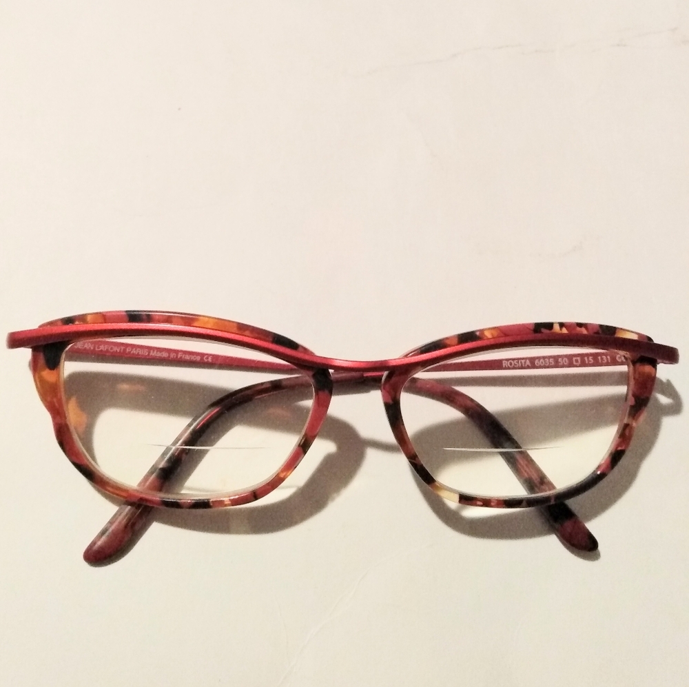 Vintage Jean Lafont Paris Rosita French Luxury Women's Eyeglass Frame